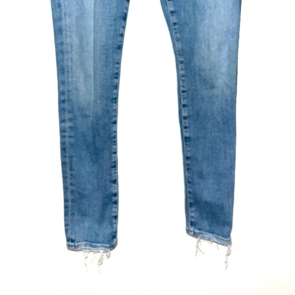 AGOLDE Mid Rise Blue Skinny Jeans Size 26 - Picture 8 of 11